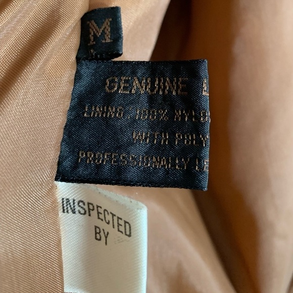 Vintage Winlit Suede Leather Jacket Size Medium - Picture 14 of 14